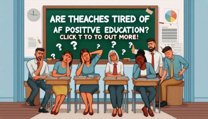 découvrez si les professeurs en ont assez de l'éducation positive dans ce débat animé sur les méthodes pédagogiques.