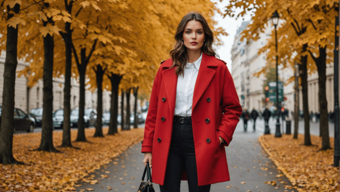 découvrez comment adopter la tendance incontournable de l'automne en portant le rouge, avec nos conseils mode et beauté.