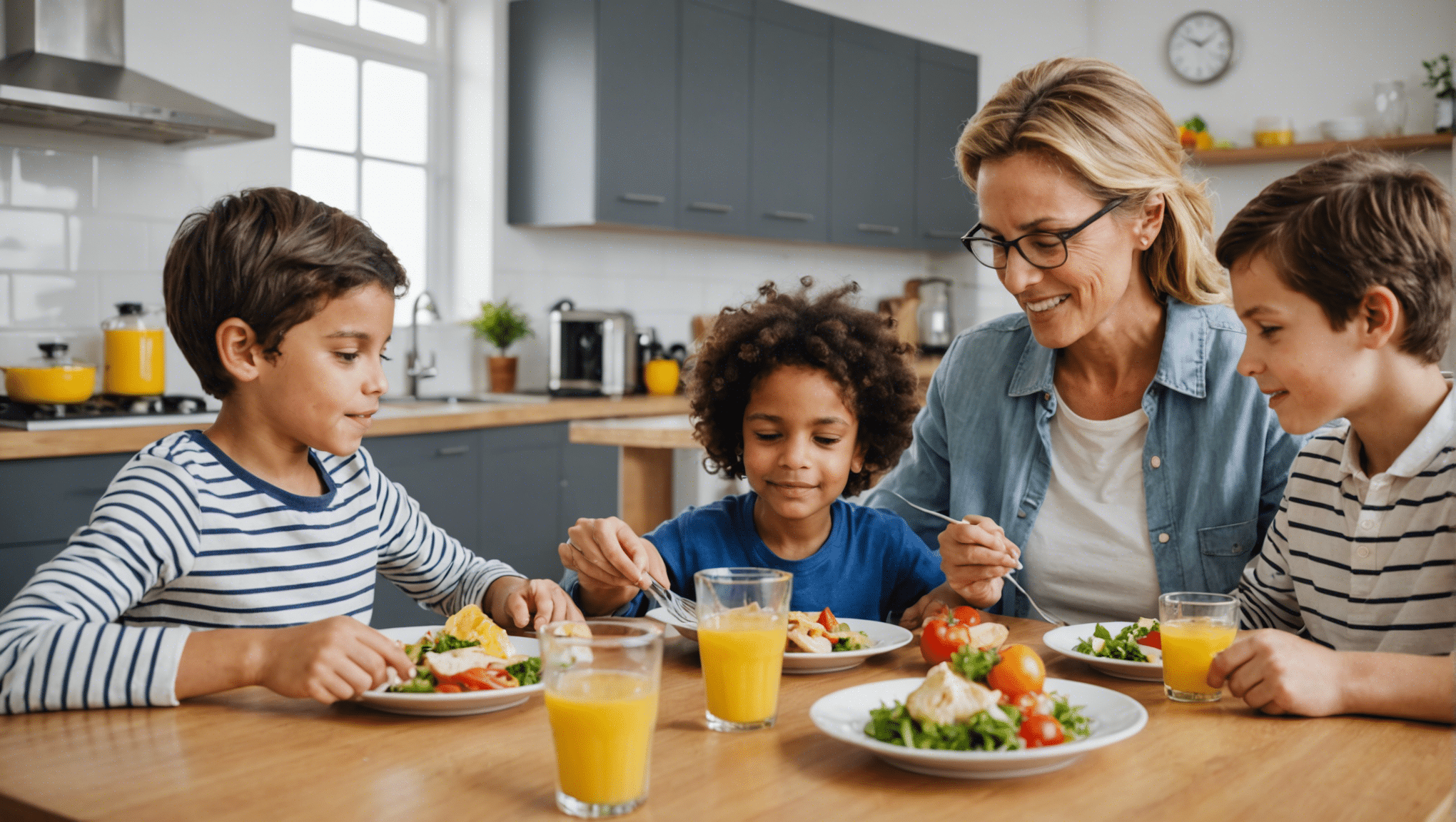 découvrez nos conseils pratiques et nos recettes simples pour préparer des repas sains et équilibrés qui plairont à toute la famille. des idées faciles à réaliser pour une alimentation saine au quotidien.