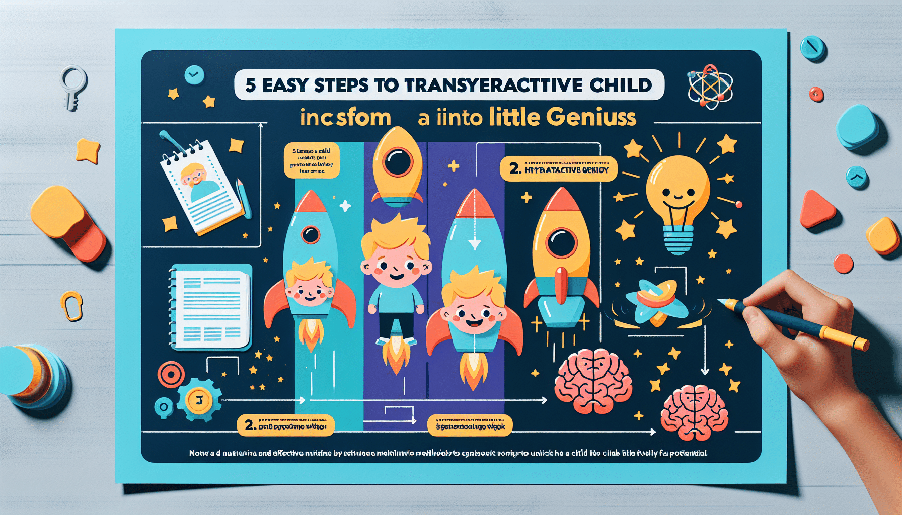découvrez comment aider votre enfant hyperactif à exprimer tout son potentiel avec notre méthode en 5 étapes simples pour le transformer en petit génie.